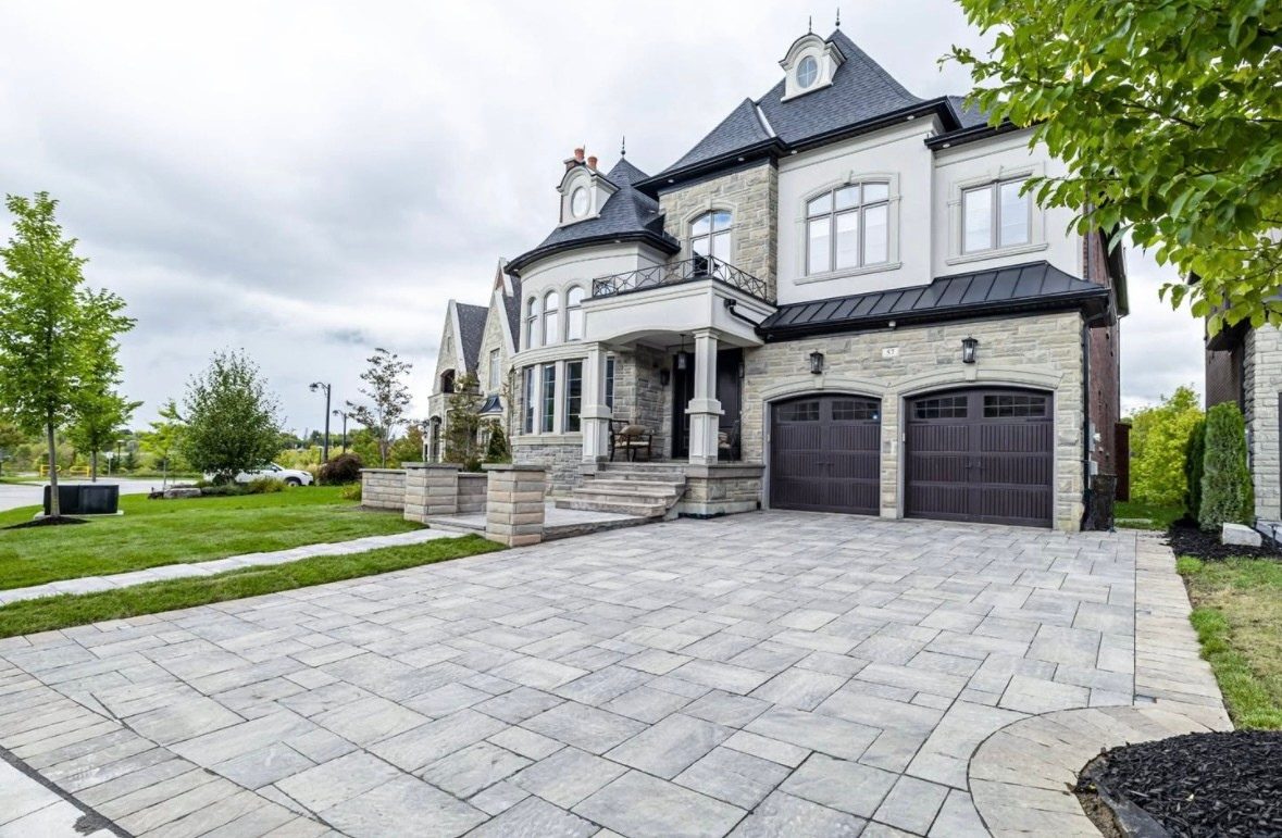Alcozi Landscaping completed estate driveway project
